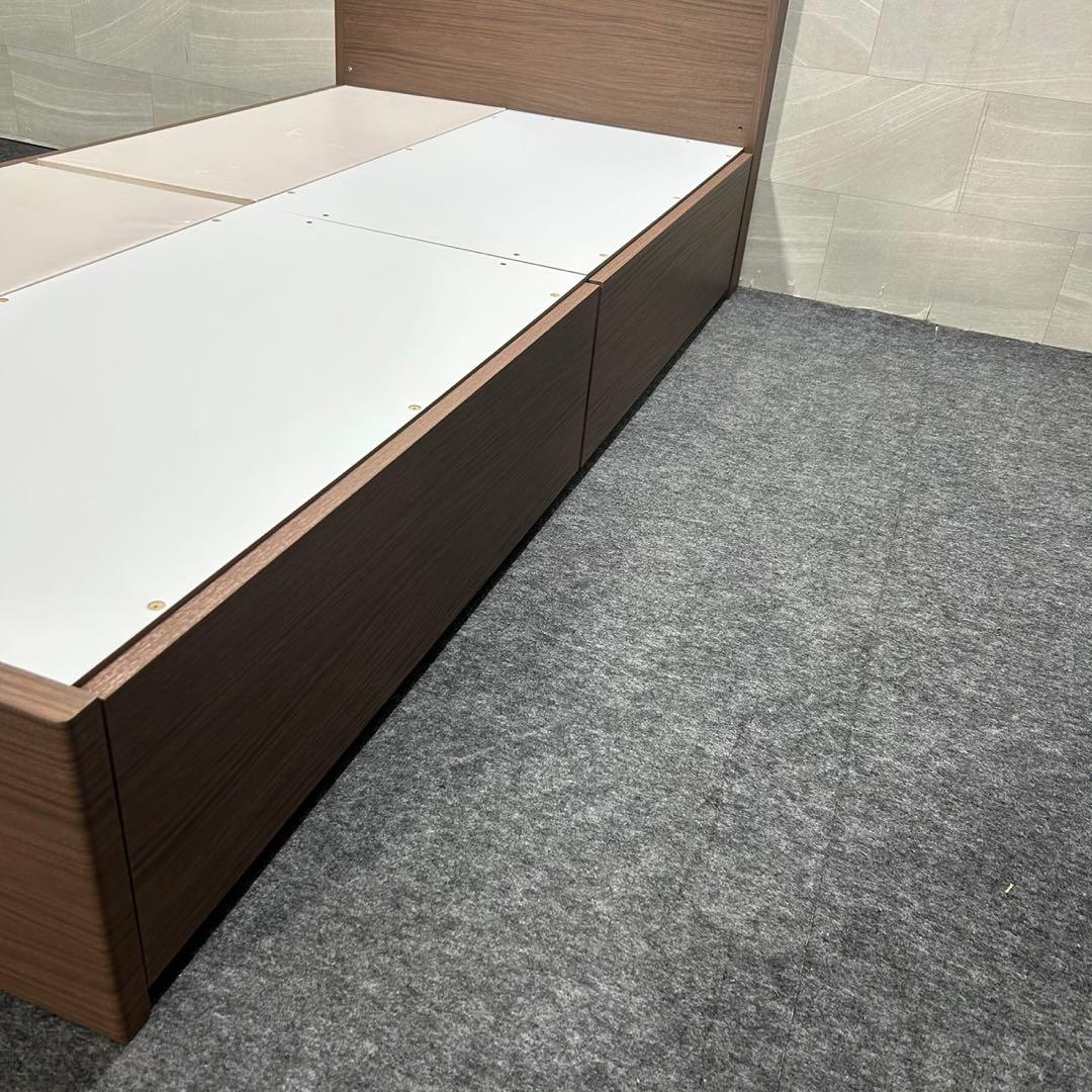 NITORI シングルベッドフレーム ヴァイン 浅型 コンセント付き d3447