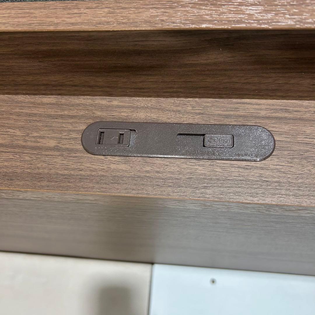 NITORI シングルベッドフレーム ヴァイン 浅型 コンセント付き d3447