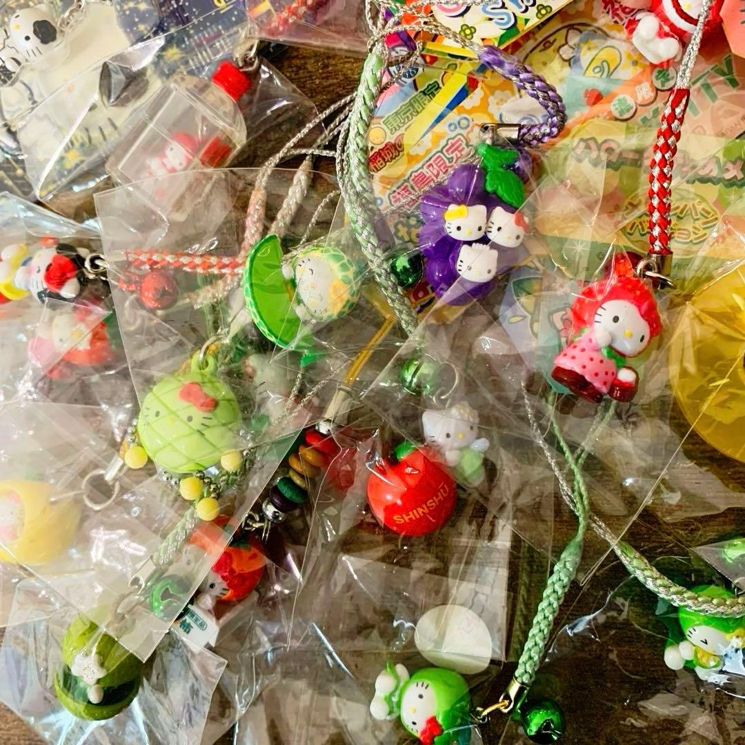 み*き様 ★希少★レア多数　ご当地キティ　フルーツ　根付　ストラップ　非売品　ま