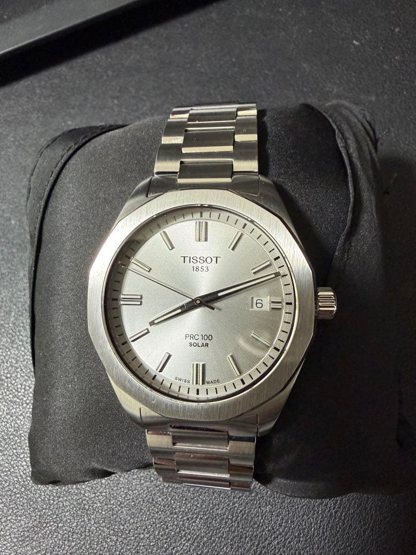 ティソ TISSOT PRC 100 ソーラー 39mm シルバー