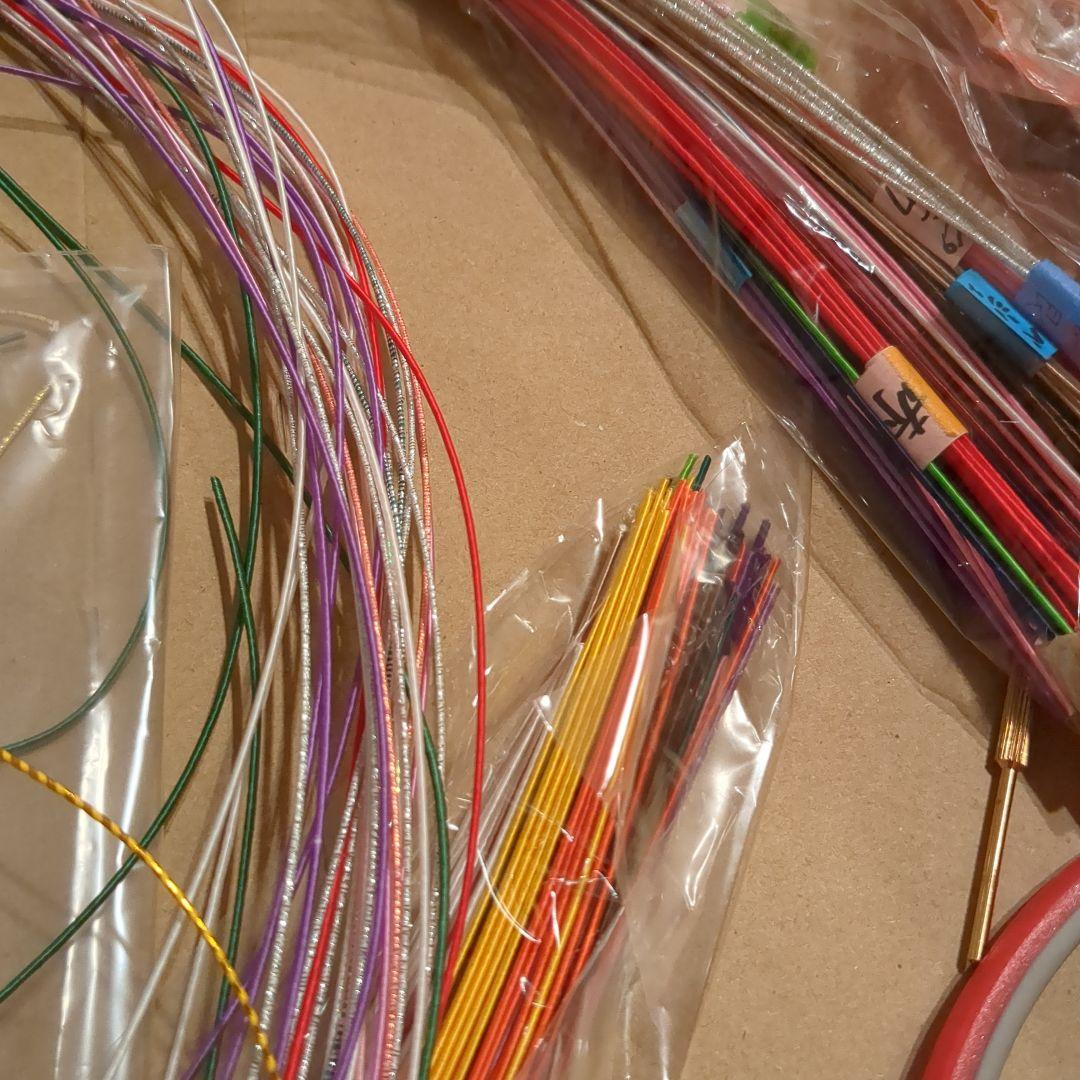 水引アクセサリー 国産水引・ワイヤー・ツールセット(やっとこ、ちり棒、ニッパー等