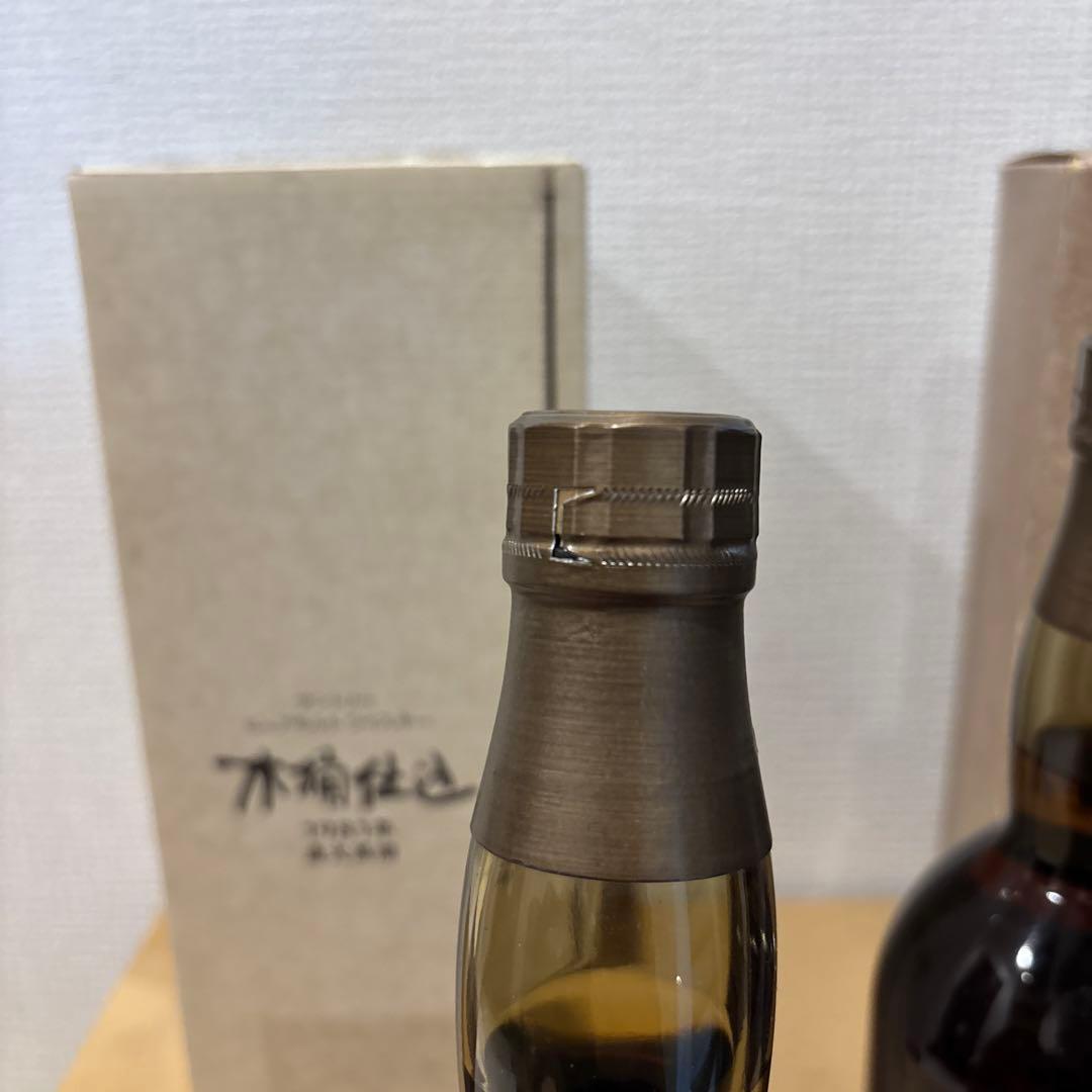 サントリーピュアモルトウイスキー 木桶仕込、古樽仕上 2点セット 箱