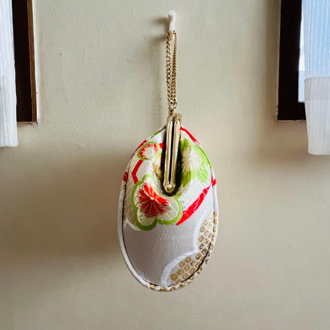 【美品】七五三　7歳セット　結び帯　草履　バッグ　ハコセコセット