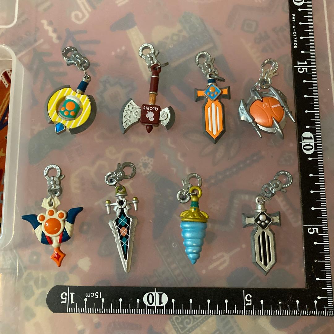 スナックワールド　ジャラ　キーホルダー　8点セット
