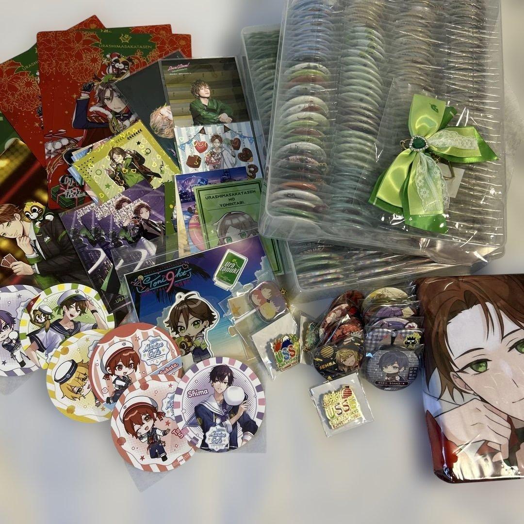 浦島坂田船 うらたぬき となりの坂田 缶バッジ アクスタ アクキー 他