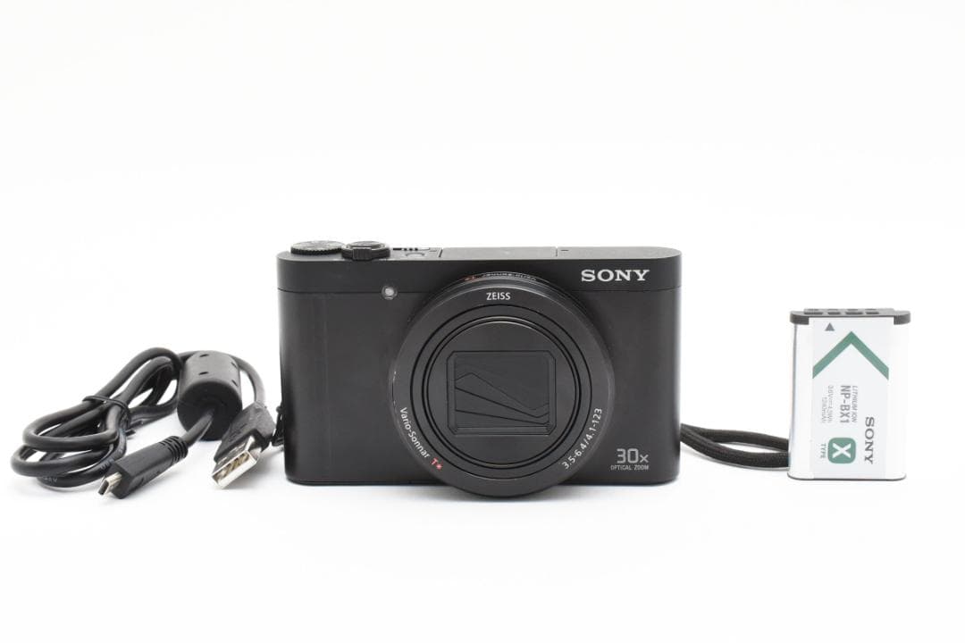 ✨美品✨SONY Cyber-shot DSC-WX500 ブラック コンデジ 【作例多数
