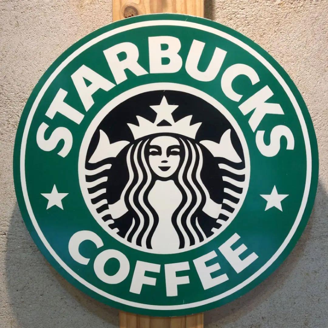 専用 ページ 1990年代 スターバックス 旧ロゴ 看板 ストアディスプレイ