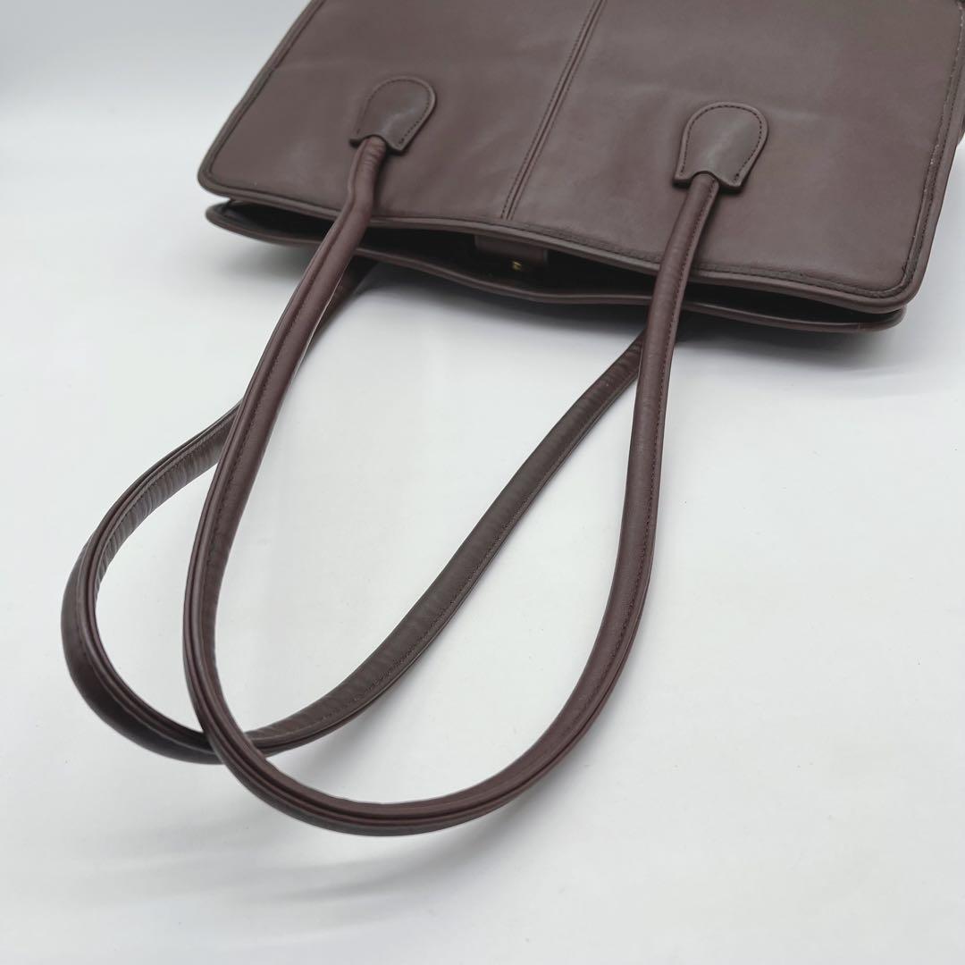 COACH オールドコーチ ショルダーバッグ ブラウン USA製 ヴィンテージ