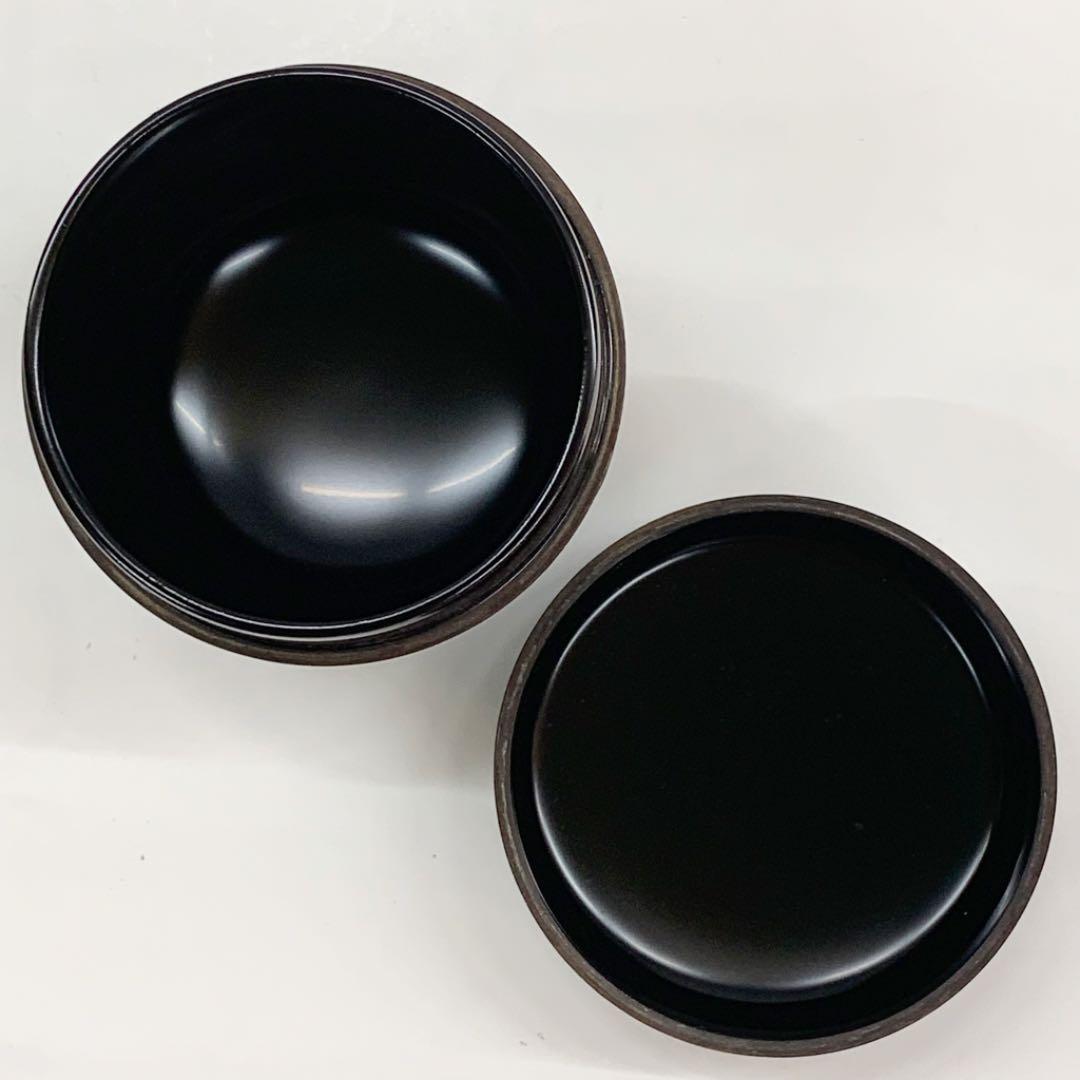 【中棗　桜流】　山下泰園　共箱