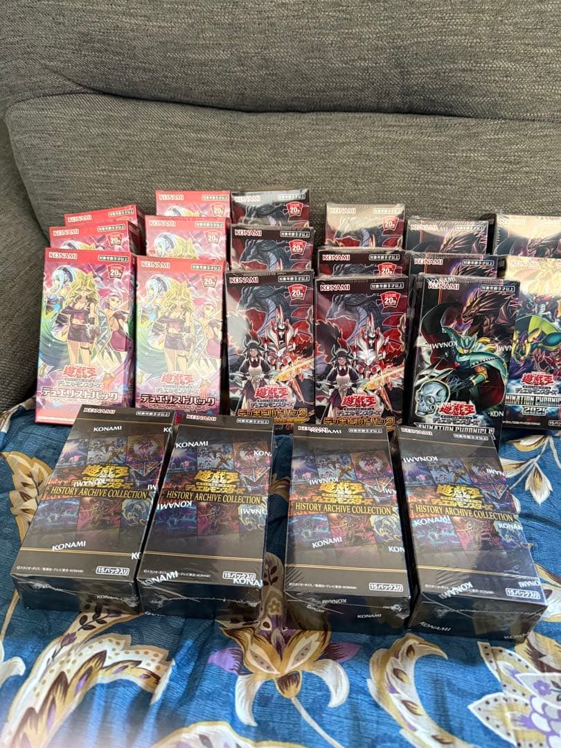 遊戯王OCG 新品未開封ボックスまとめ売り 39ボックス