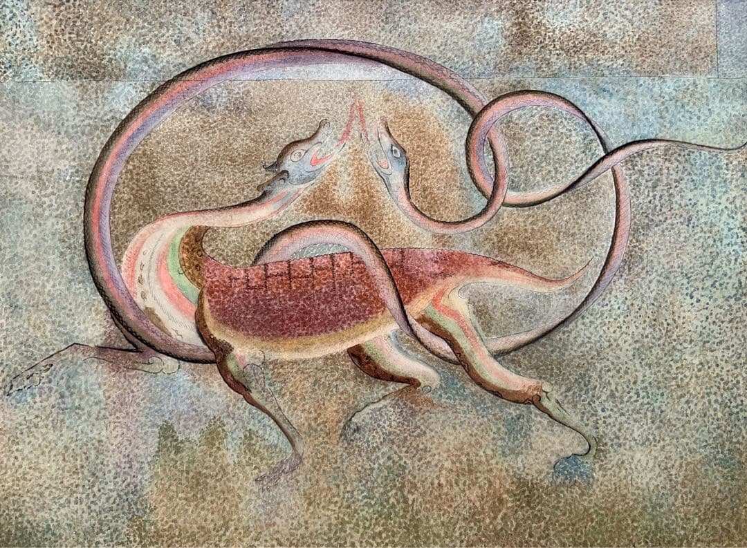 神話 獣 玄武 絵画 韓国 高句麗 朝鮮 古美術 壁画古墳