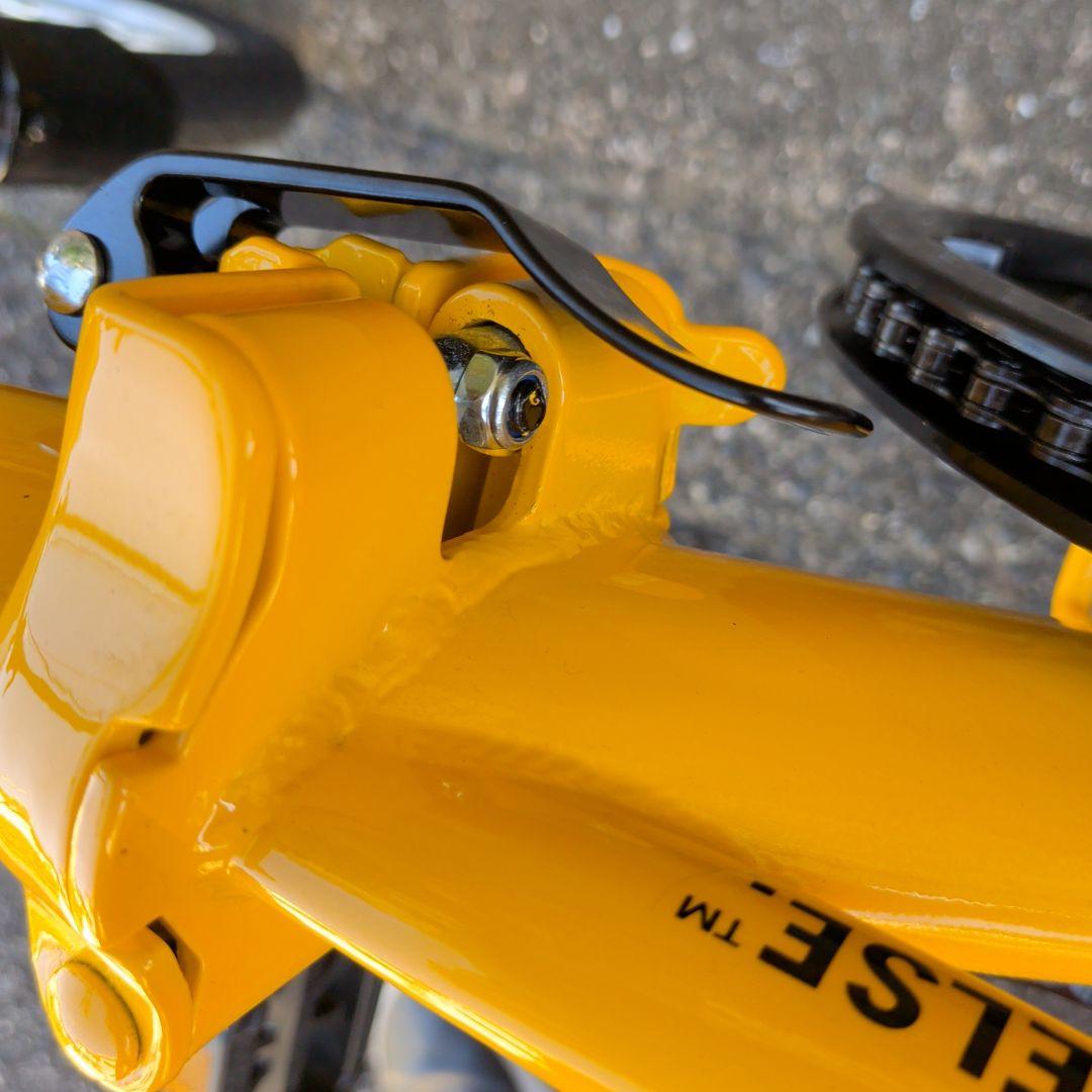 HUMMER 折りたたみ自転車 イエロー2025年製