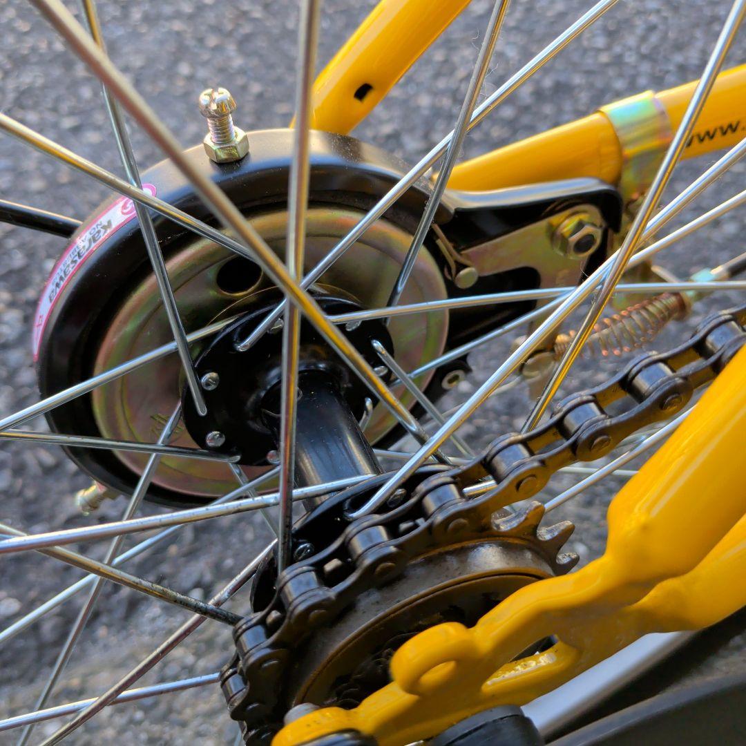 HUMMER 折りたたみ自転車 イエロー2025年製