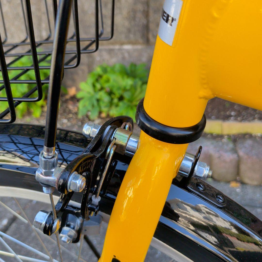 HUMMER 折りたたみ自転車 イエロー2025年製