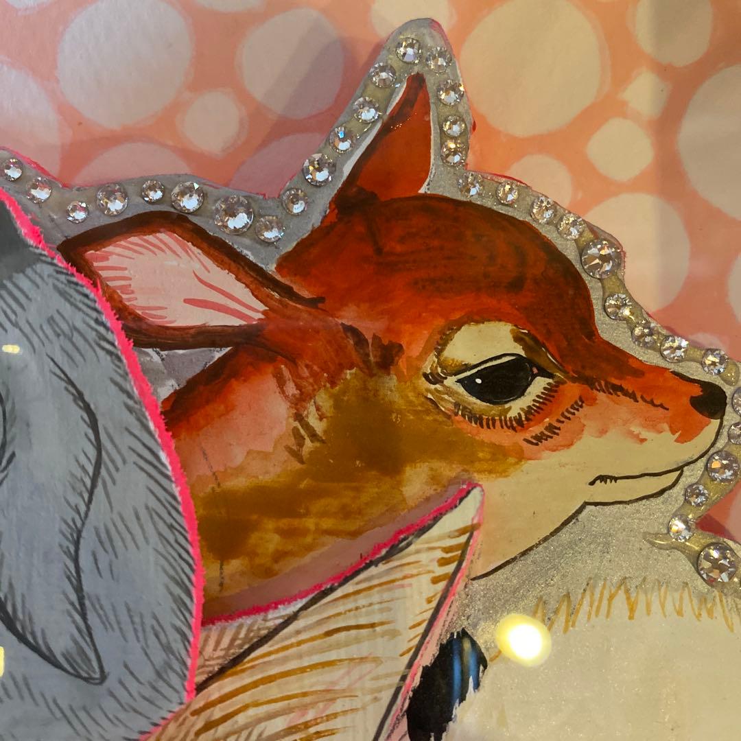 金田花季　原画　「ねことどうぶつ」