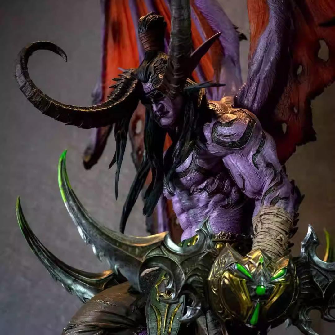 Illidan Stormrage フィギュア Illidan Stormrage Action Figure World of Warcraft Statue – Dota 2