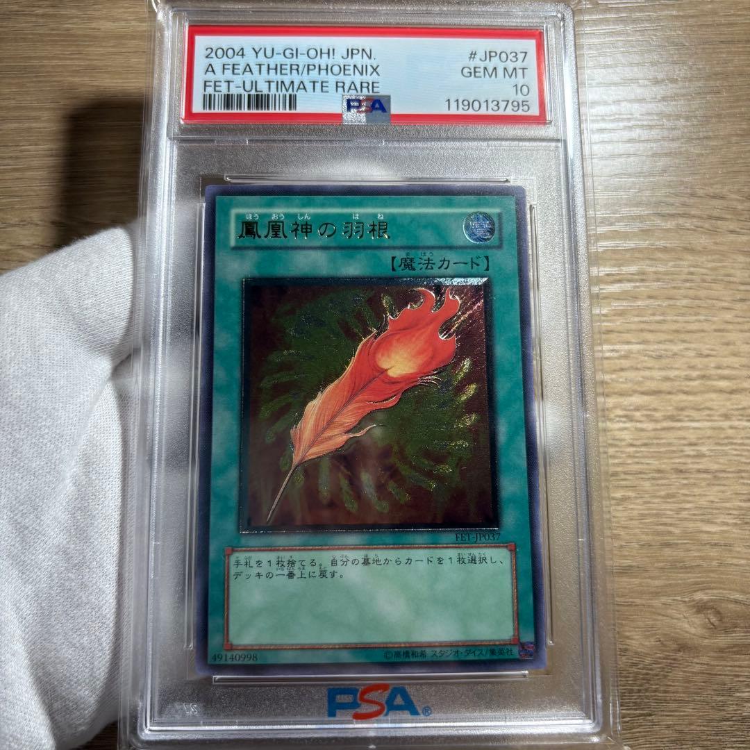 【 鑑定品 PSA10 連番 】　極美品　ネフティスの鳳凰神　羽根　レリーフ