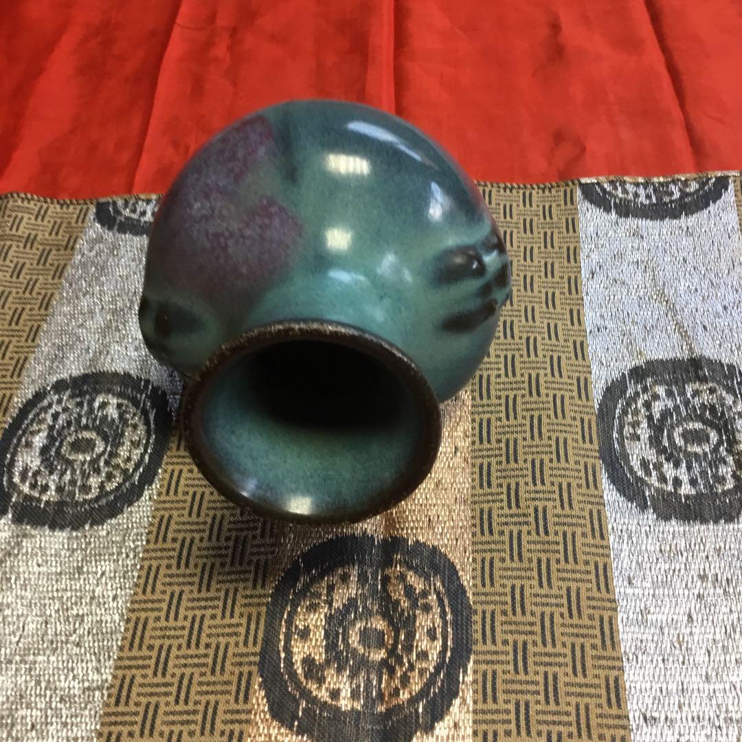 中国の古い花瓶  鈞窯