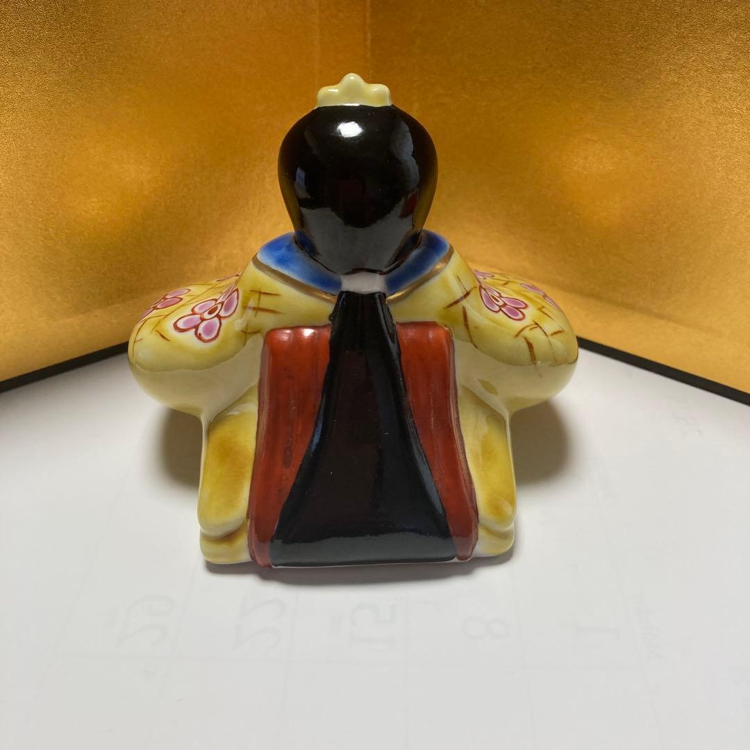 九谷焼3号雛人形とMARTEXタオル