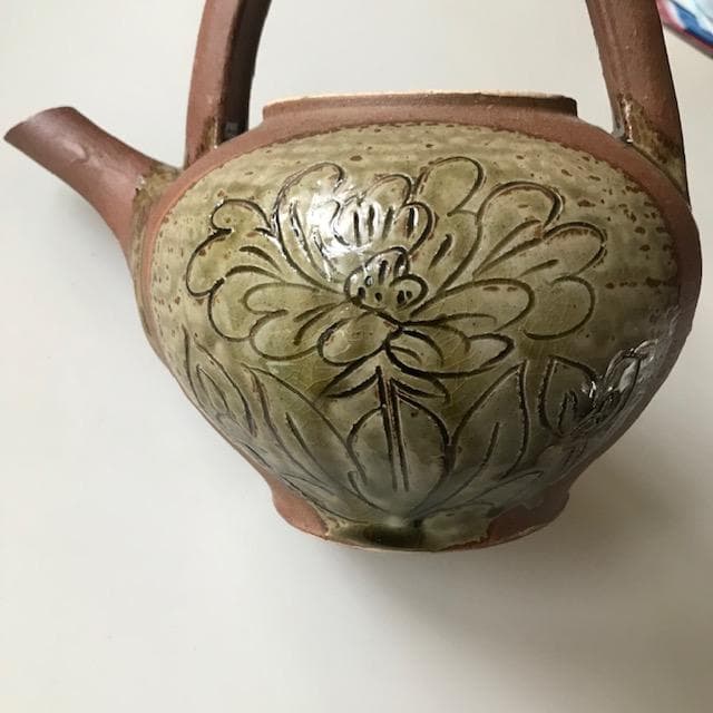 壺屋焼き上江洲茂生土瓶