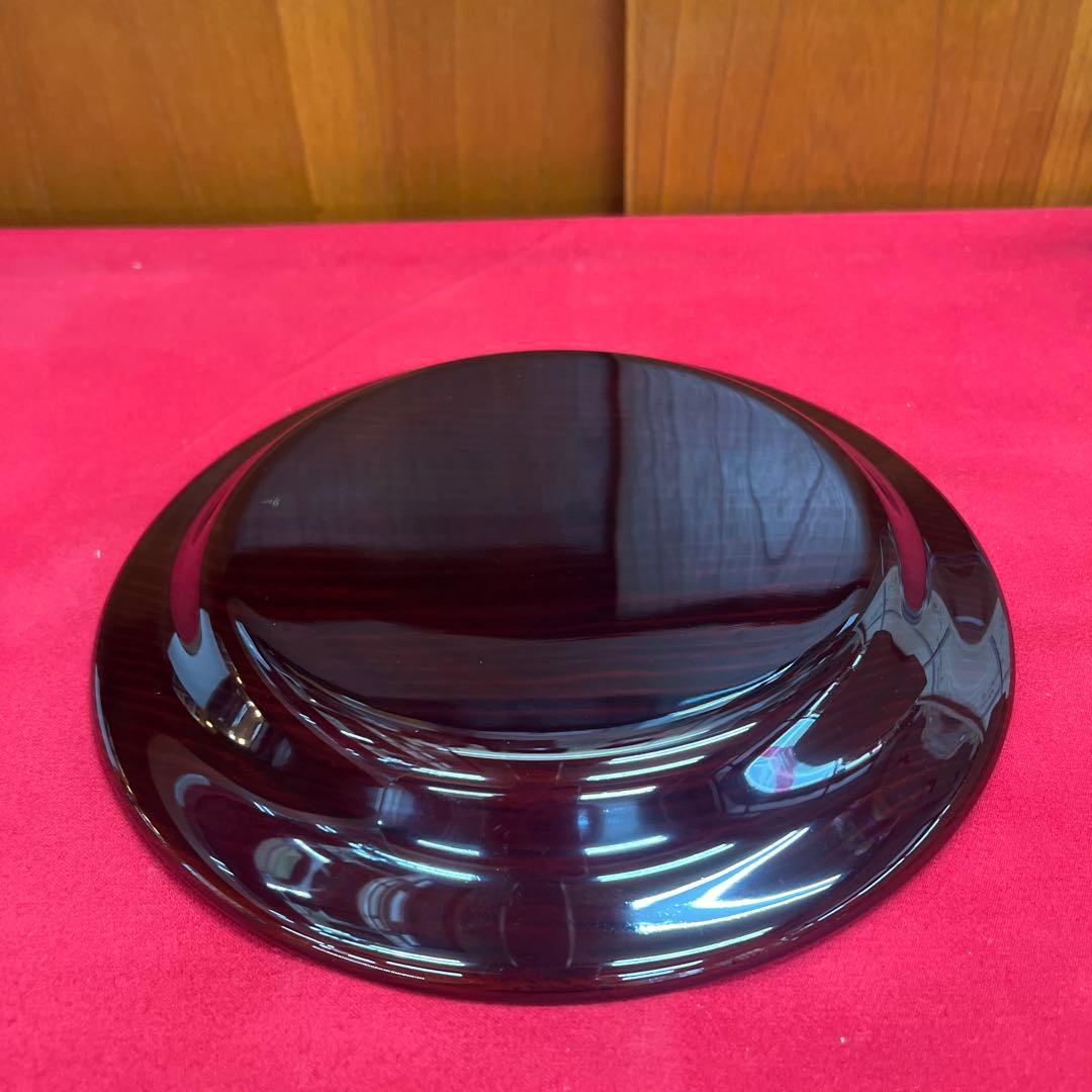 松葉蒔絵　松の木青海盆　川端近左　干菓子盆　茶道具