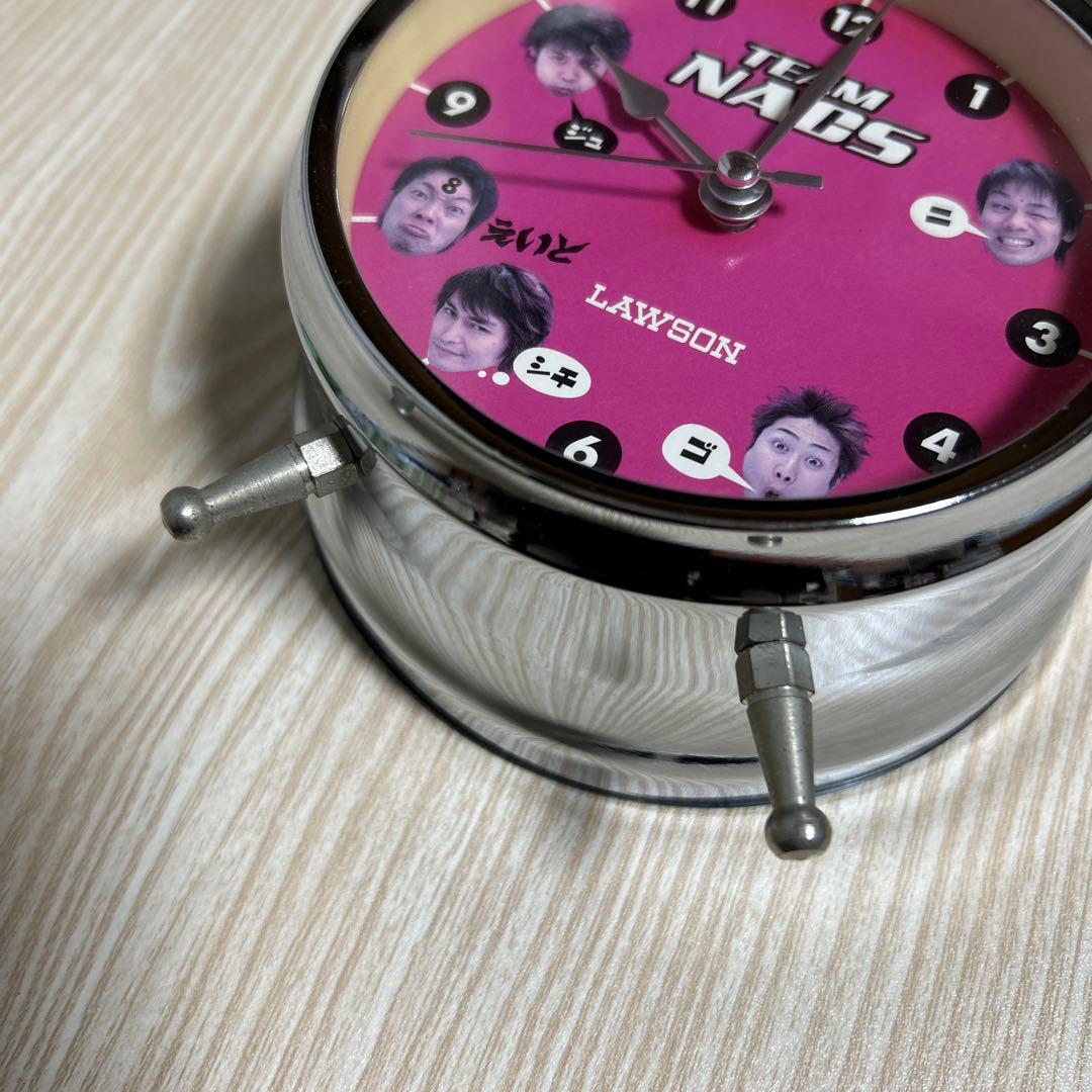 チームナックス　NACS 目覚まし時計　大泉洋　安田顕