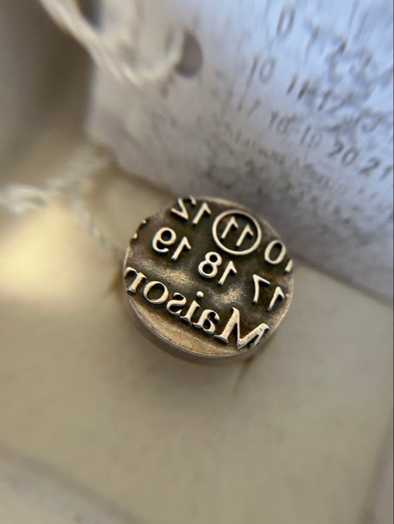 Maison Margiela カレンダーリング　シグネットリング　20〜21号