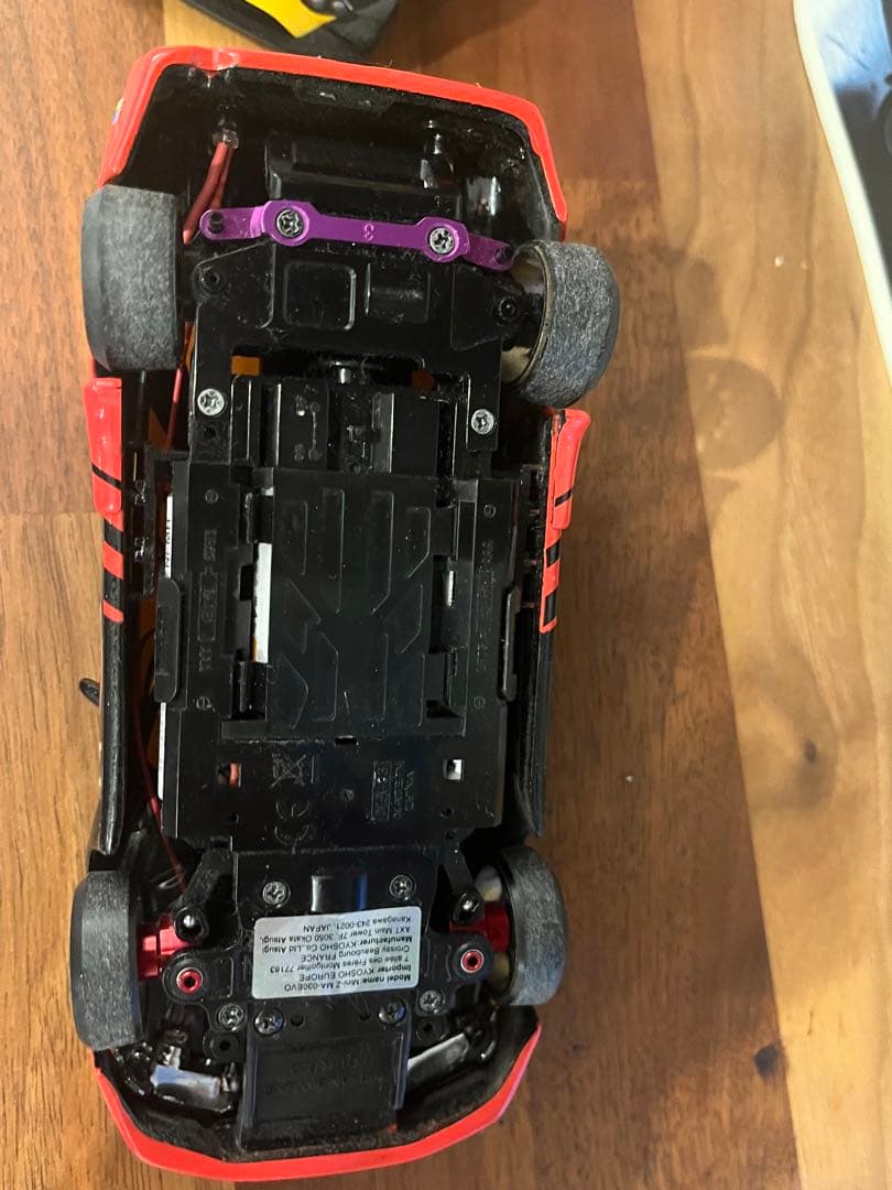 ミニッツ　DWS付　ma-030 evo AWD ボディ　アルミホイール付