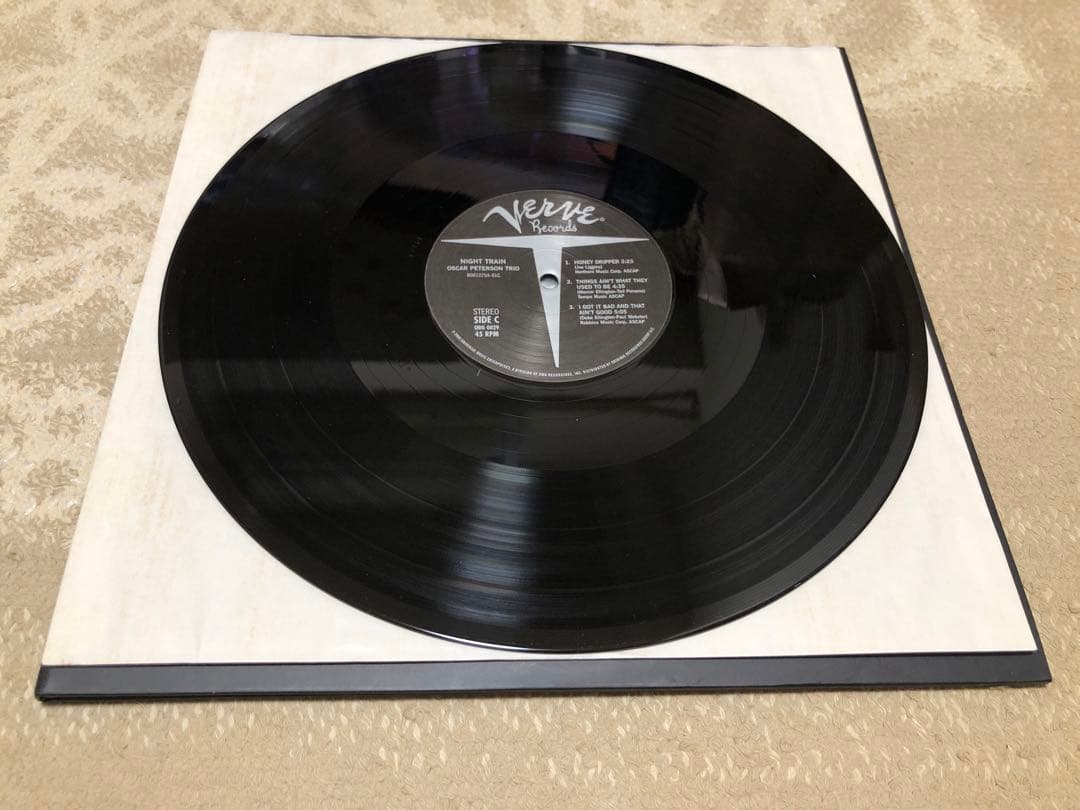 Oscar Peterson Trio Night Train 45回転 2LP