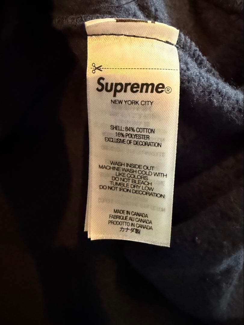 トップス Supreme Kate Moss Hooded \"Navy\"