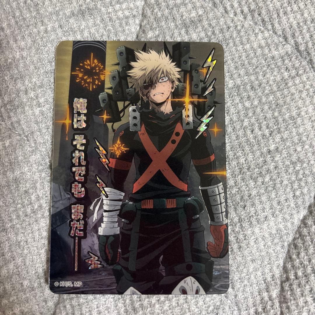 ヒロアカ コレクターズカード9 爆豪勝己 SR 爆豪 - メルカリ