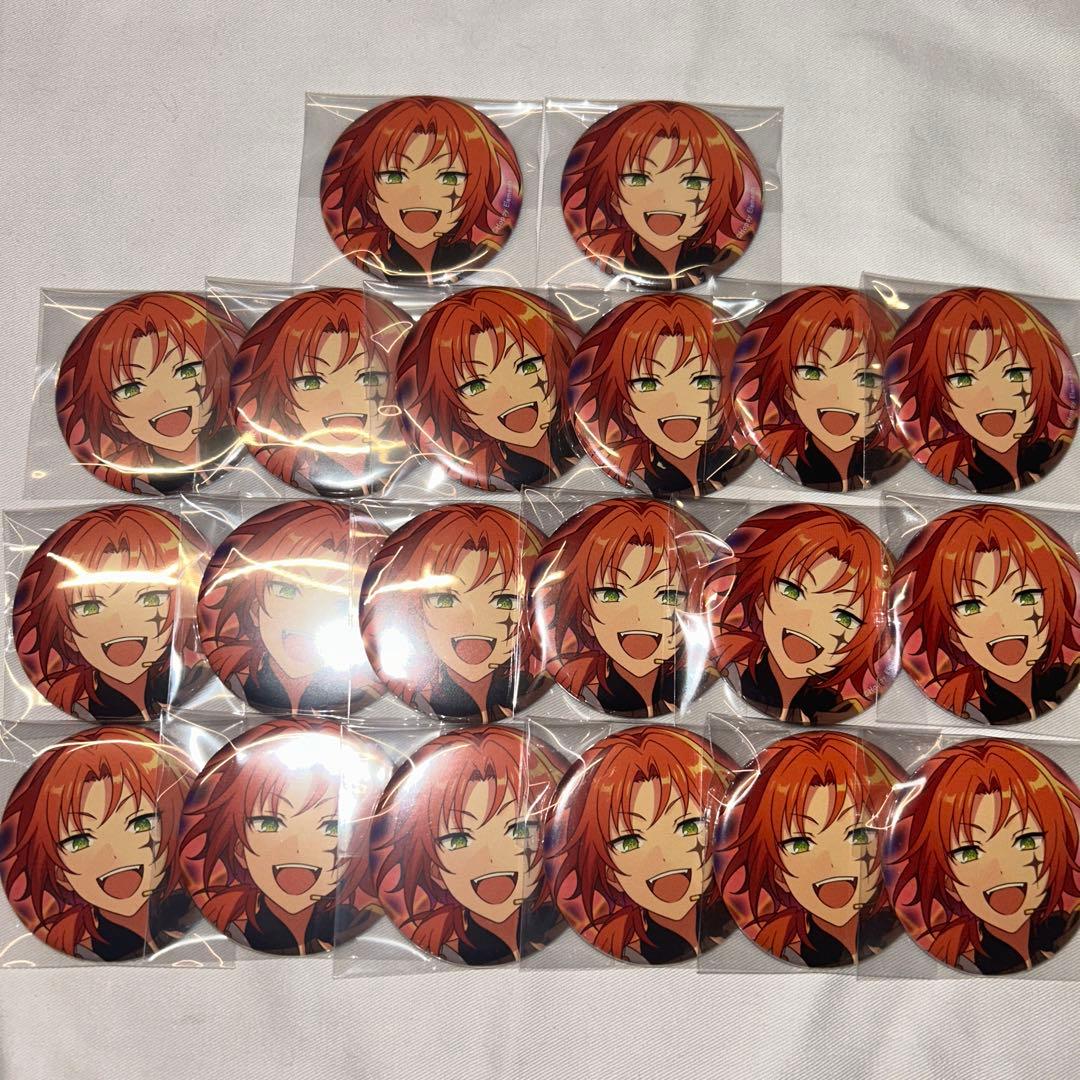 最終値下げ！あんスタ 缶バッジ 2025 Oct.月永レオ 20個 - メルカリ