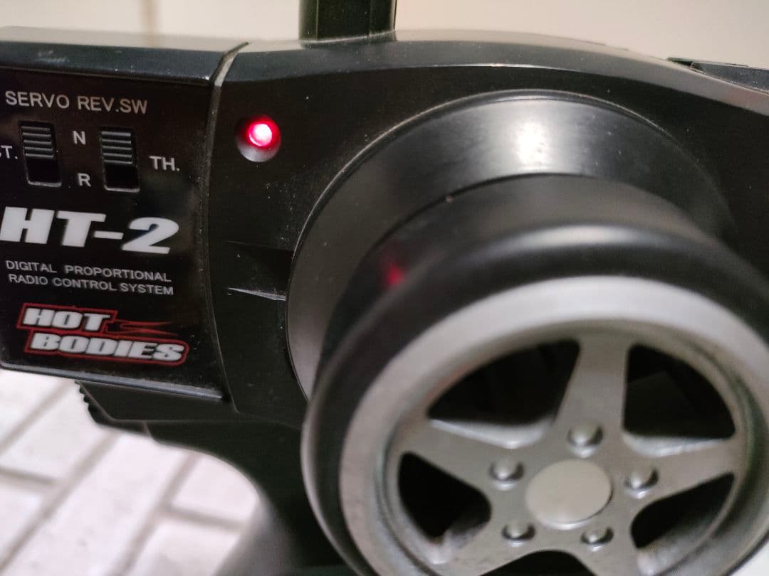 HOTBODIES　ベルトドライブ4WDシャーシ、ダッジボディAMユニットセット