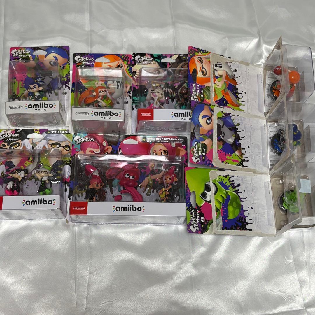 スプラトゥーン アミーボ amiibo 10種12個まとめ売り