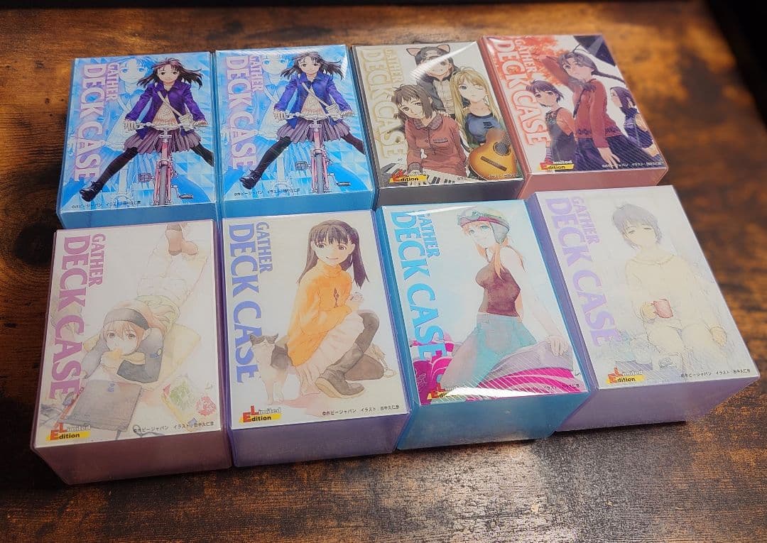 ぎゃざガールデッキケース　8個