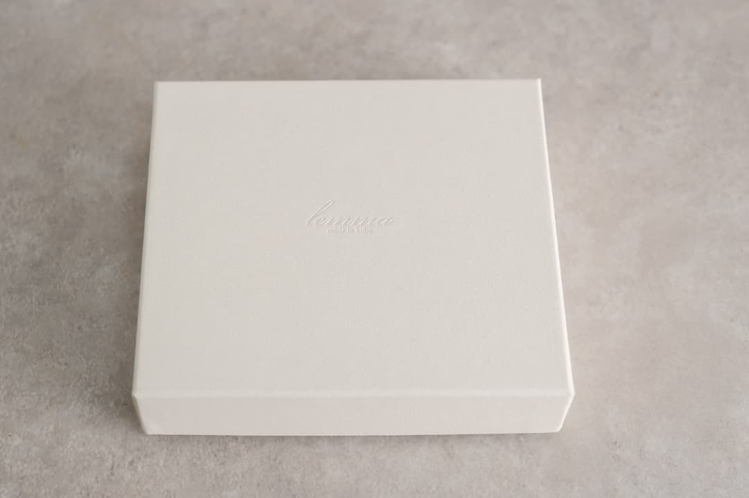 【ほぼ新品】レンマ クルバ ミニラウンドウォレット ブラック lemma