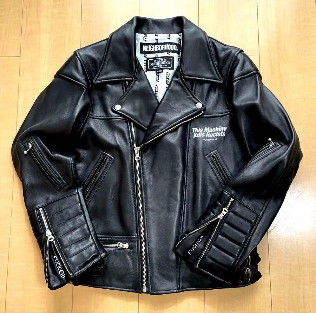 NEIGHBORHOOD ネイバーフッド ライダースジャケット B'z 稲葉浩志