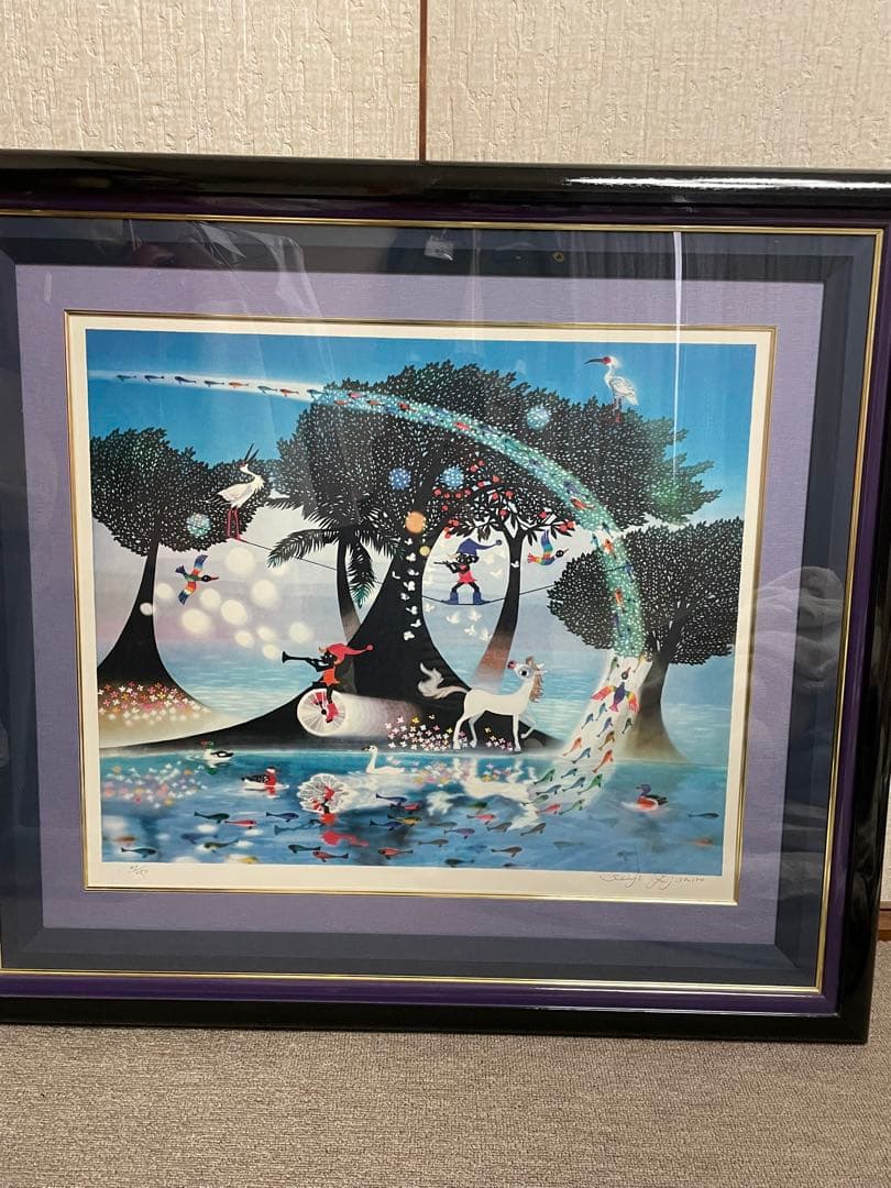 帆船贄田越郎画