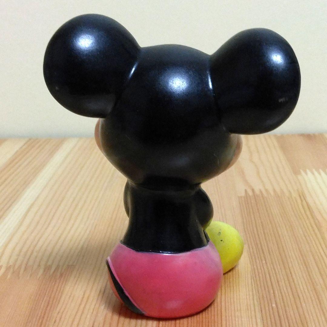 Disney ディズニー ミッキー ソフビ 人形 レトロ