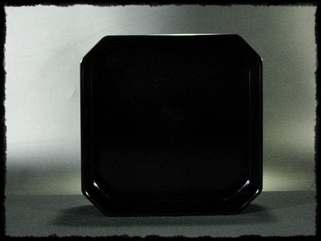 北村 葵春 真塗 縁高 黒真塗 菓子器 五段重箱 懐石 茶道具 共箱 f242