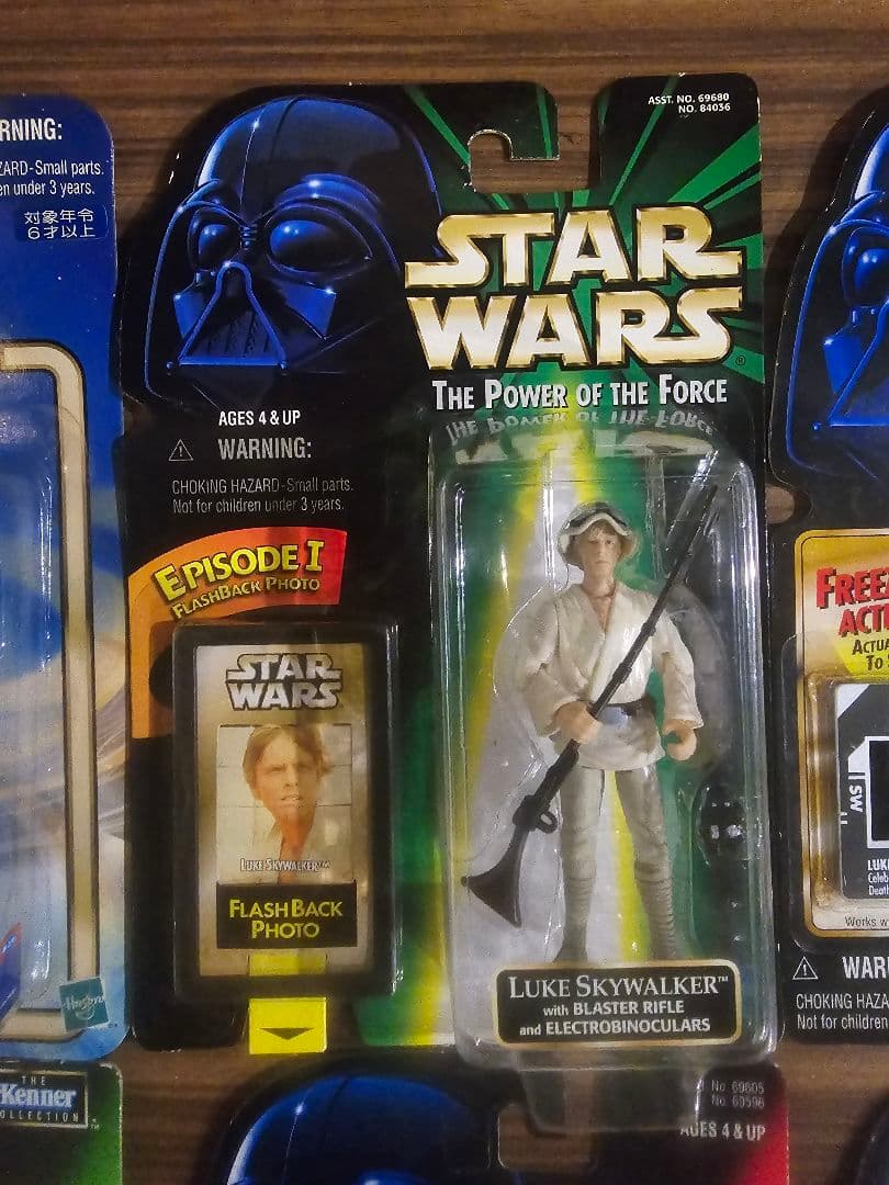 スターウォーズ　ベーシックフィギュア　ルーク・スカイウォーカー　6品セット