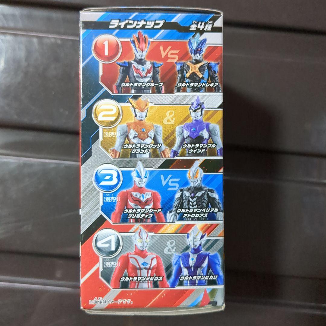 未開封 ソフビヒーローウルトラマン対決セット セレクト!絆のクリスタル編 コンプ