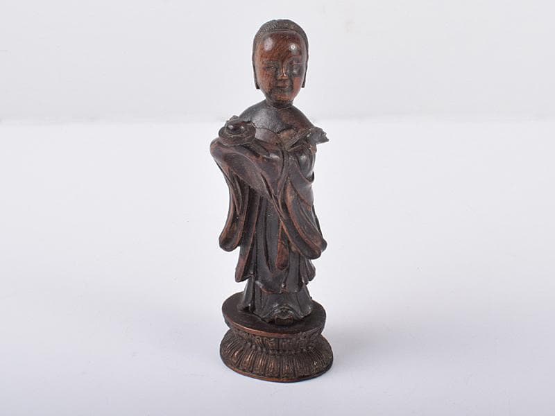 大正期平安三国丹祐作 青磁浮彫『牡丹唐草文』大型飾壺 花瓶 双環耳 高