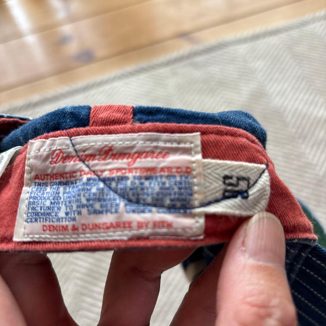 デニムダンガリー キャップ56