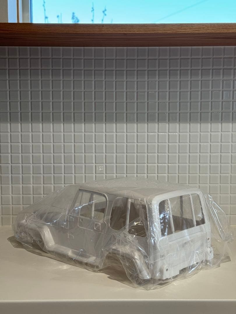 【新品】廃盤 TAMIYA タミヤ ジープ ラングラー ボディ + H・Jパーツ