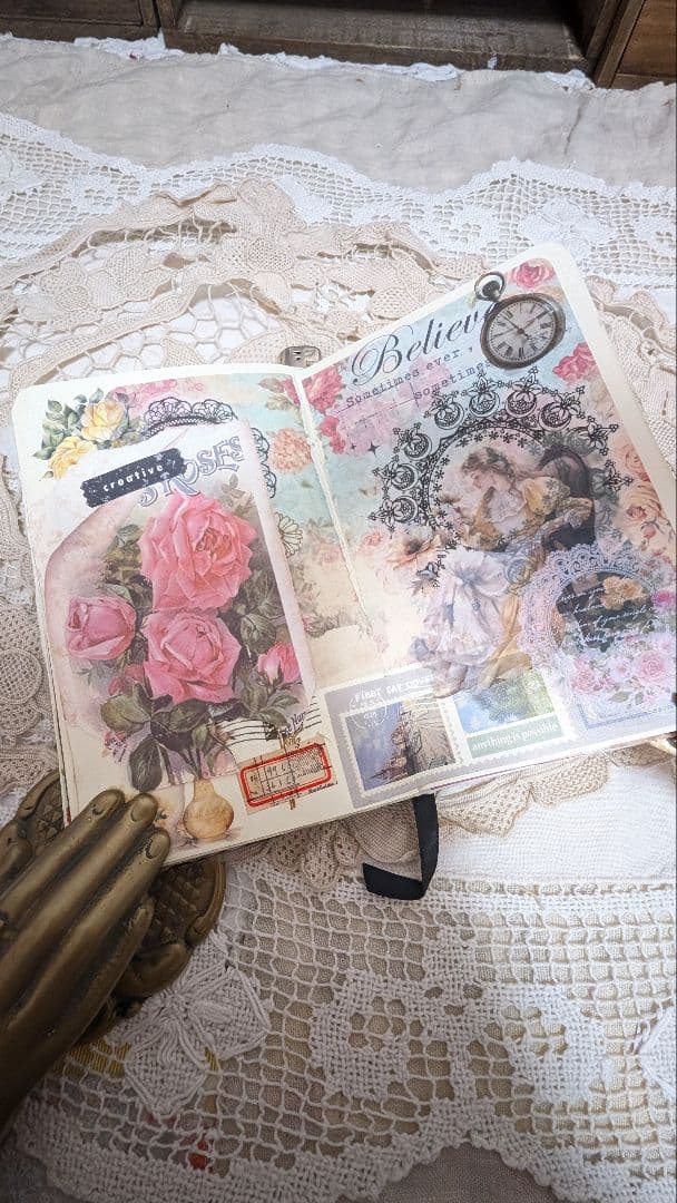 コラージュスタイル スケッチブック