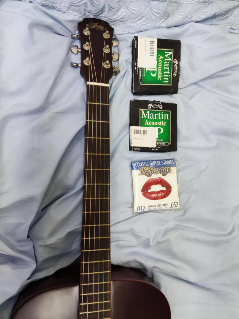 ARIA / MF-200 Tobacco Sunburst Matt アコギ アコギ ペイント