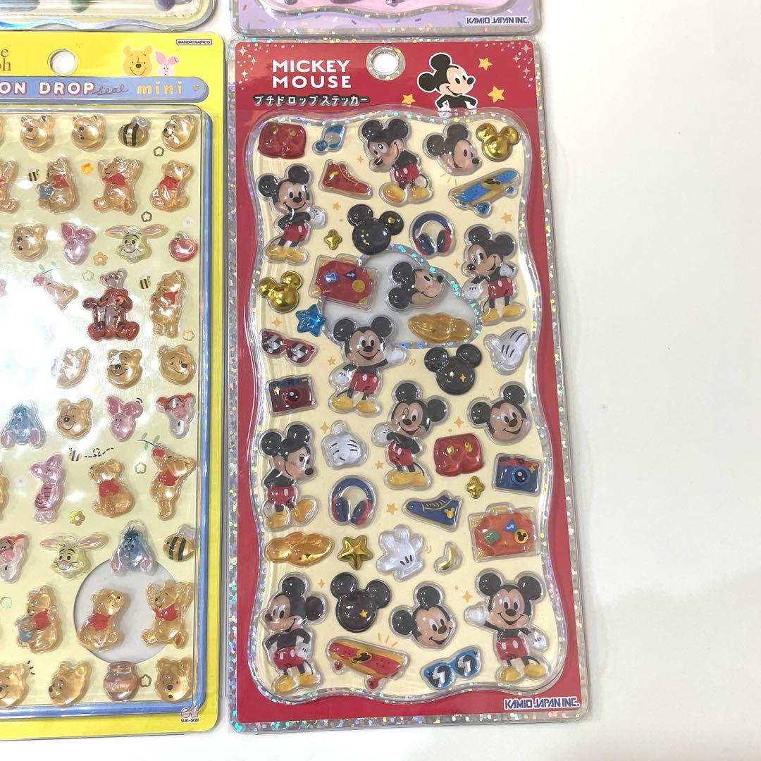 ディズニーボンボンドロップシール6点セット