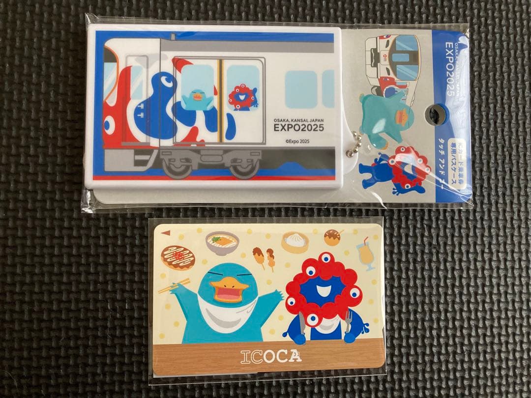 大阪・関西万博 ミャクミャク×イコちゃん記念ICOCAオリジナルパス
