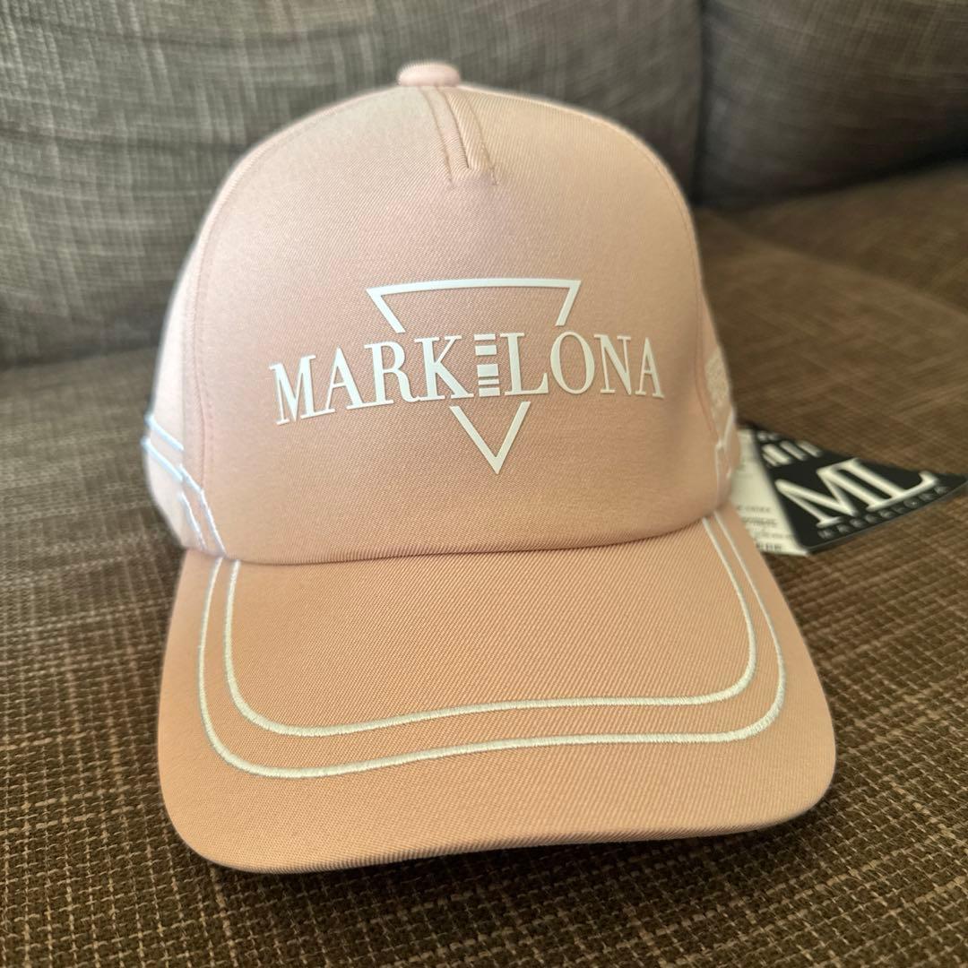 マークアンドロナ MARK&LONA ゴルフキャップ ピンク 新品未使用
